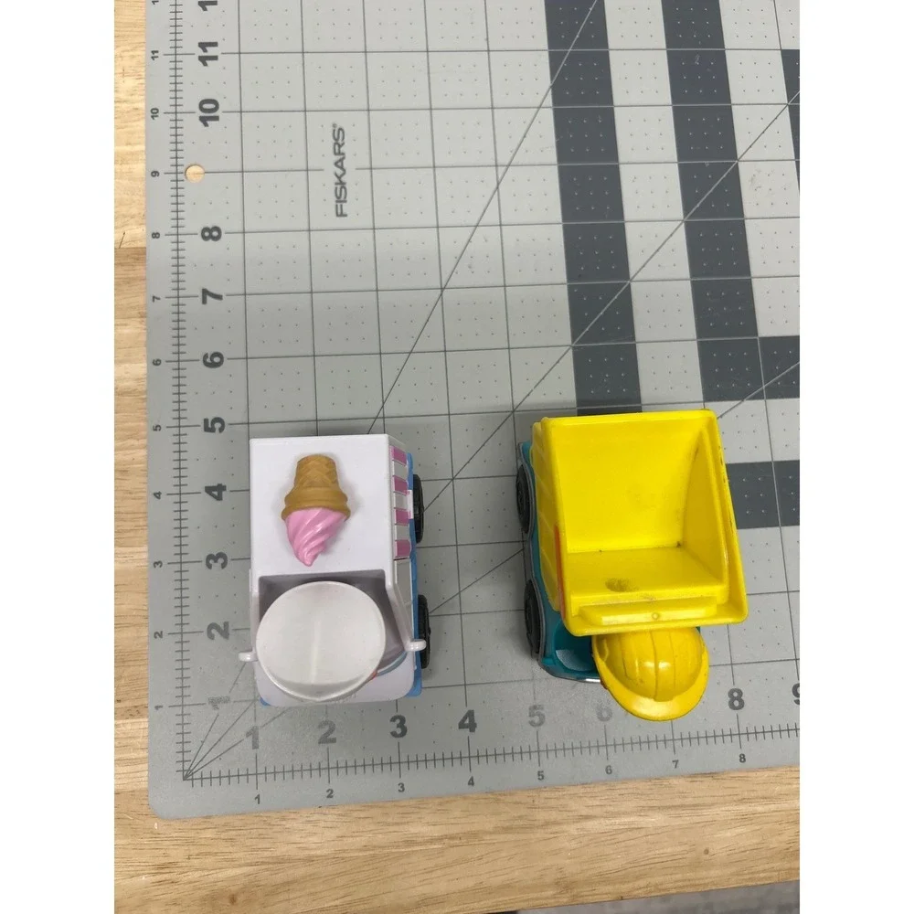 Blippi Toy Vehicles Ice‎ Cream Truck 2020 and Dump Truck 2019 Lot of 2